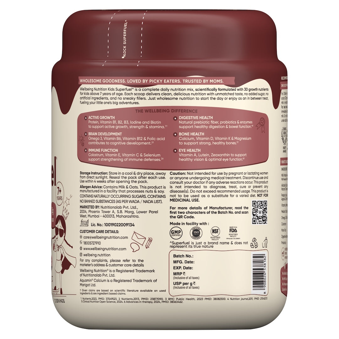 Wellbeing Nutrition Kids Superfuel 400g