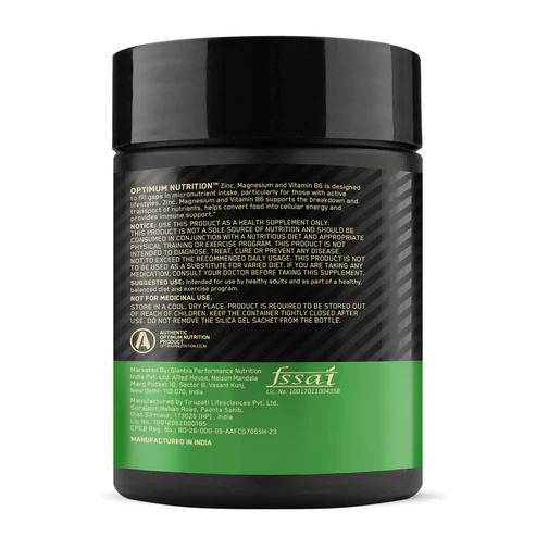 Optimum Nutrition Zinc Magnesium Aspartate