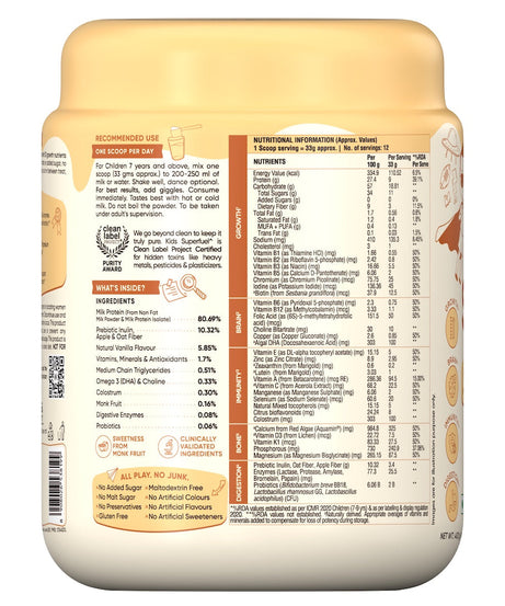 Wellbeing Nutrition Kids Superfuel 400g