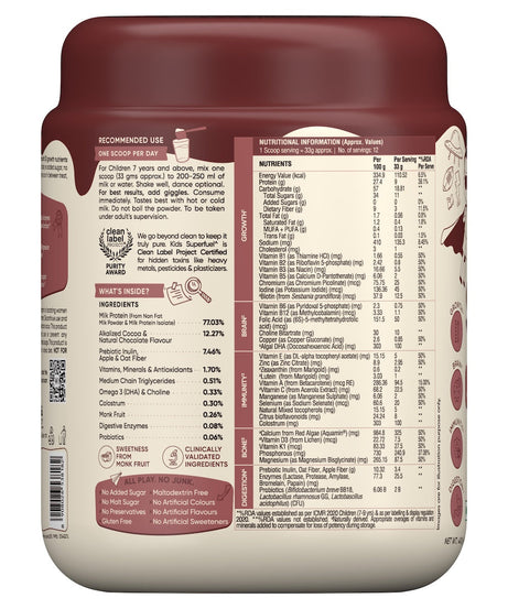 Wellbeing Nutrition Kids Superfuel 400g