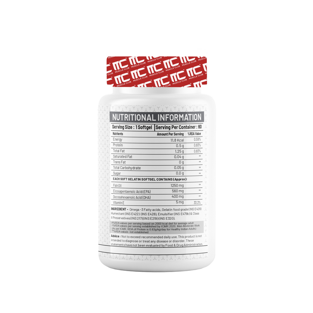Muscle Club Omega 3
