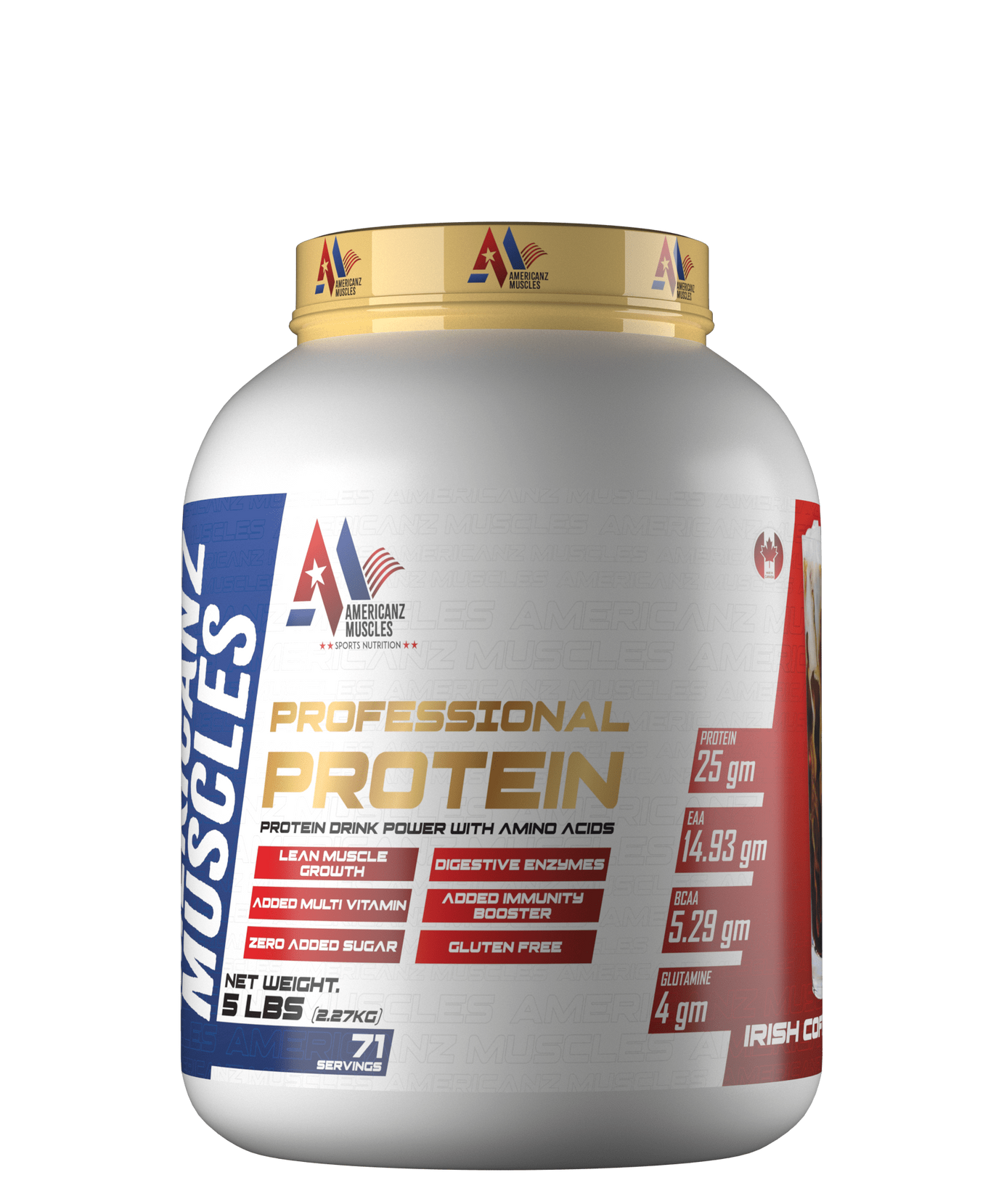 Americanz Muscles Professional Protein 2.27kg