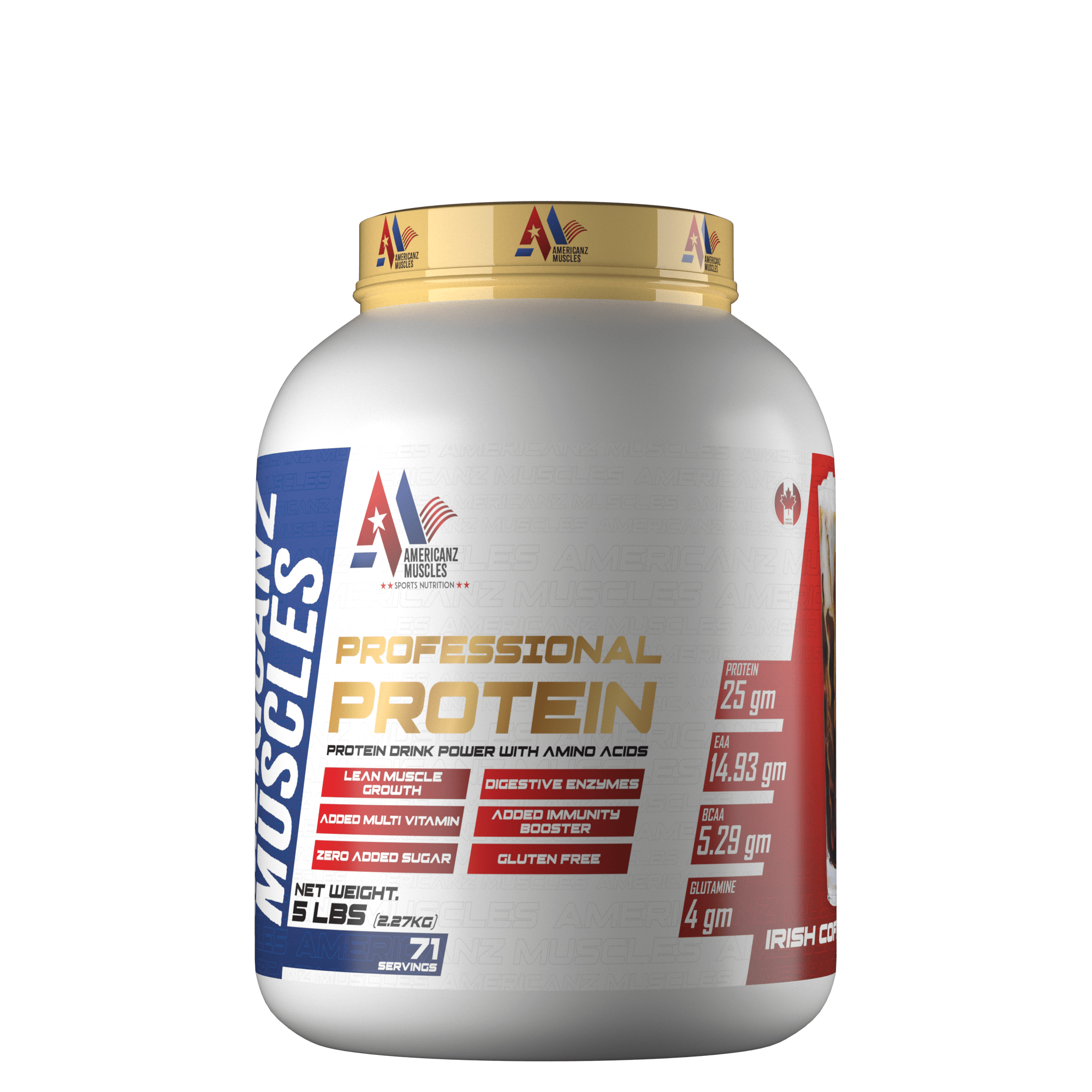 Americanz Muscles Professional Protein 2.27kg