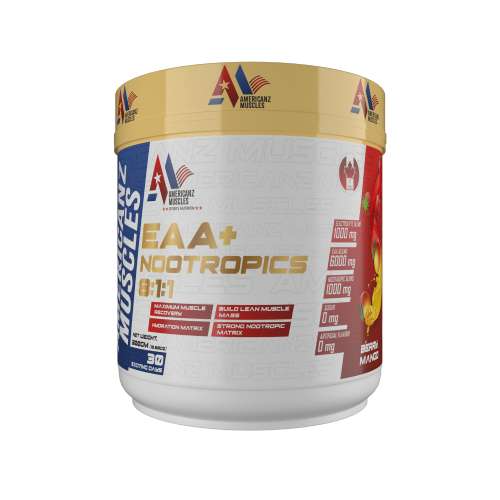 Americanz Muscles EAA+ Nootropics 8:1:1 300g