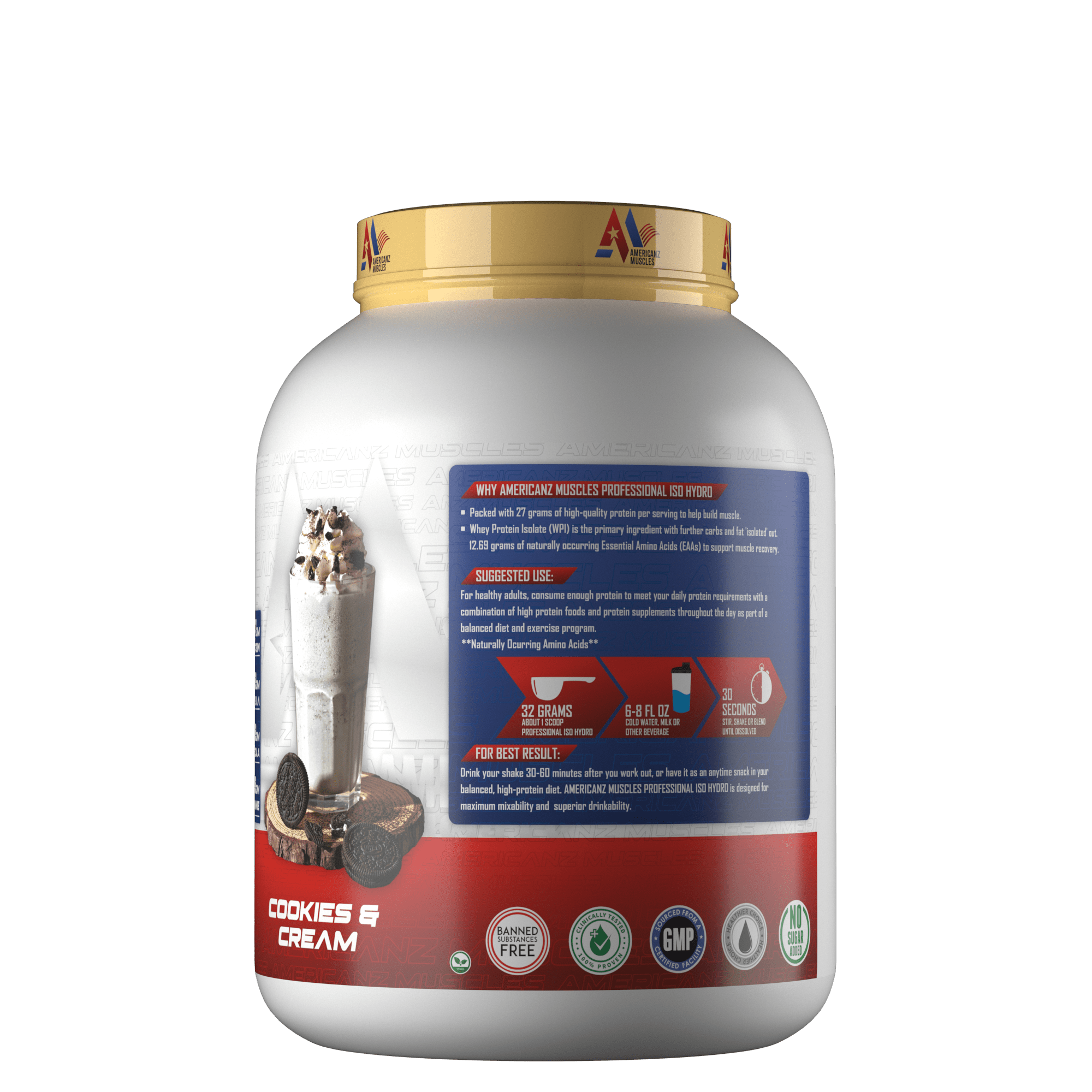 Americanz Muscles Professional Iso Hydro 2.27kg