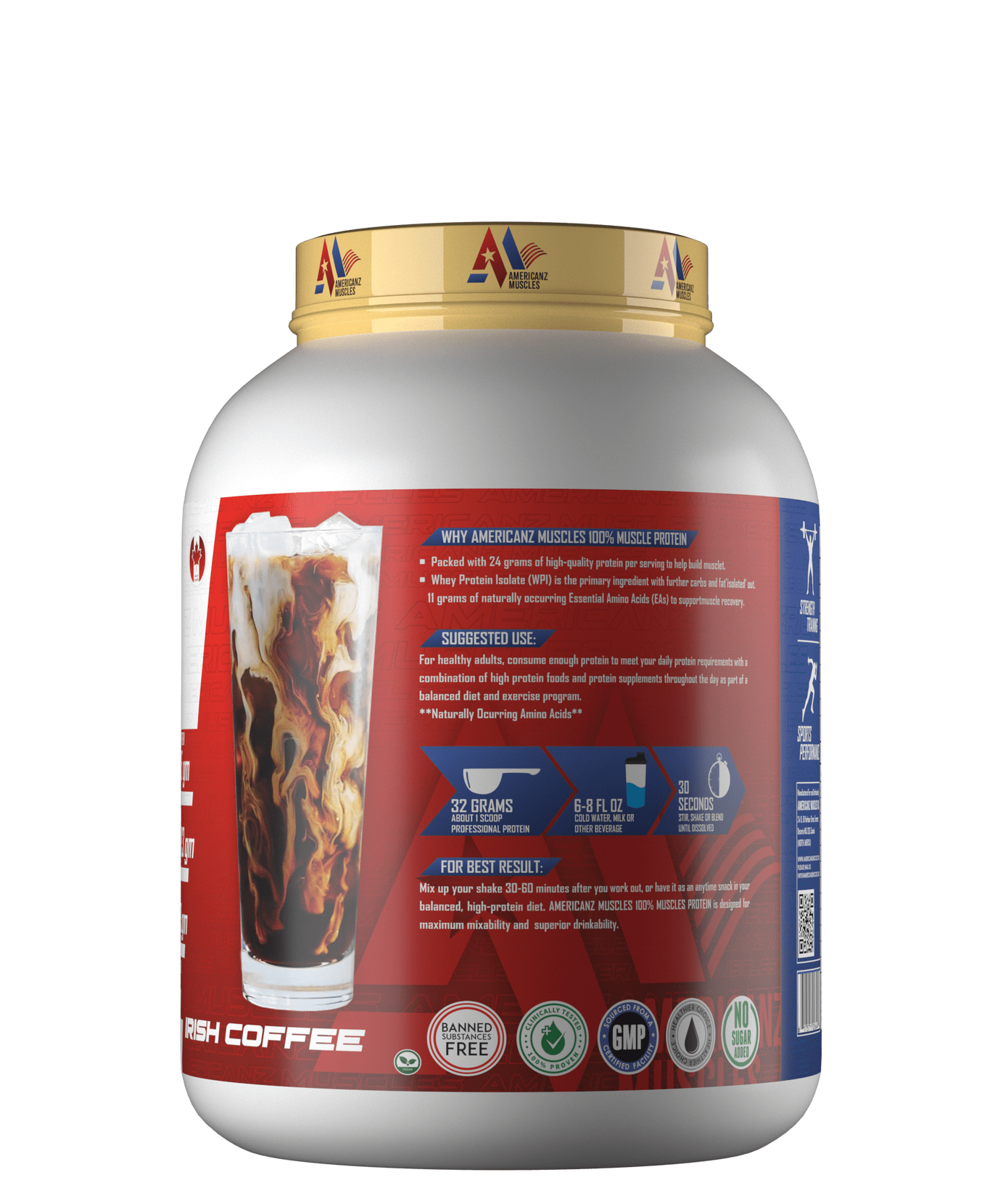 Americanz Muscles Professional Protein 2.27kg