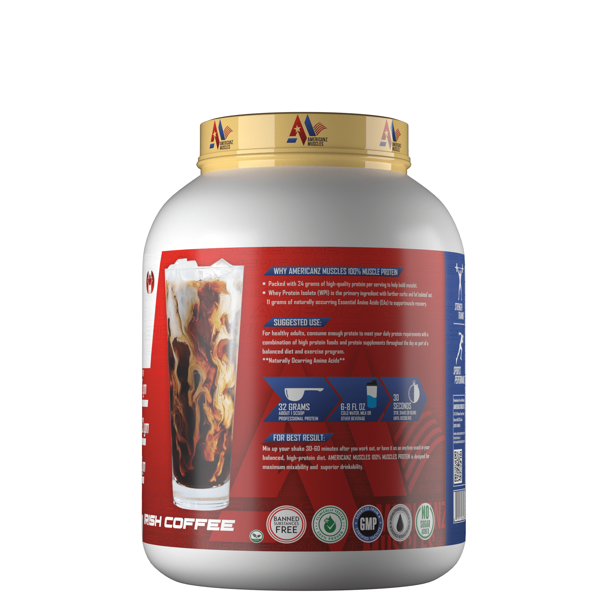 Americanz Muscles Professional Protein 2.27kg