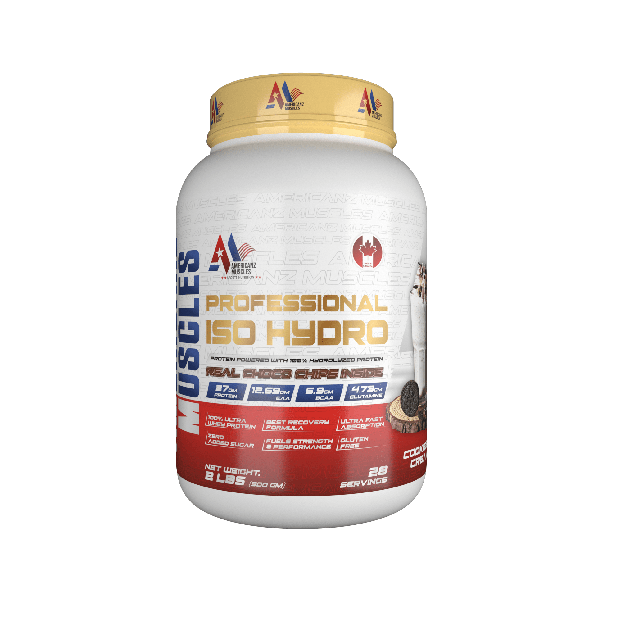 Americanz Muscles Professional Iso Hydro 900g