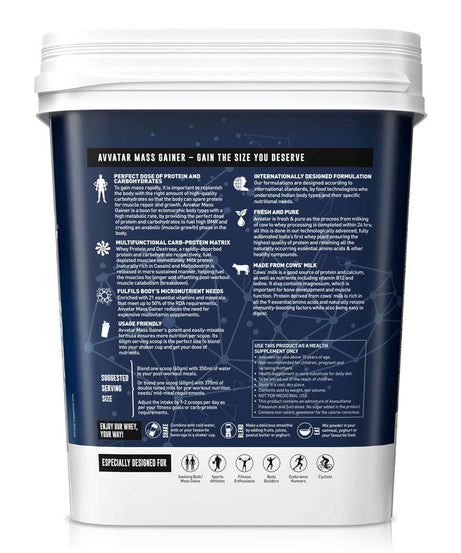 Avvatar Mass gainer Belgian 4kg
