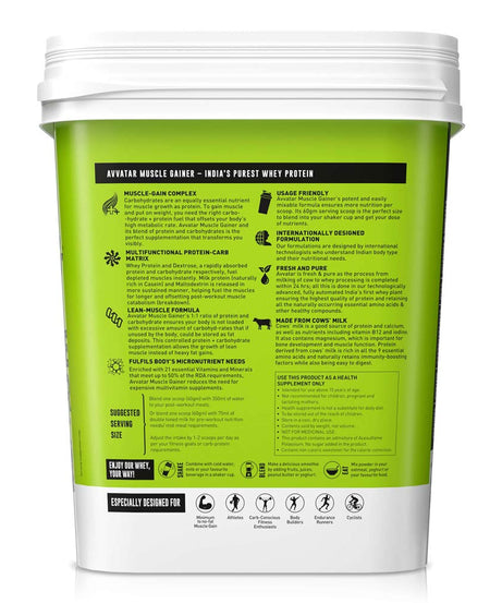 Avvatar Muscle Gainer Belgian 4kg