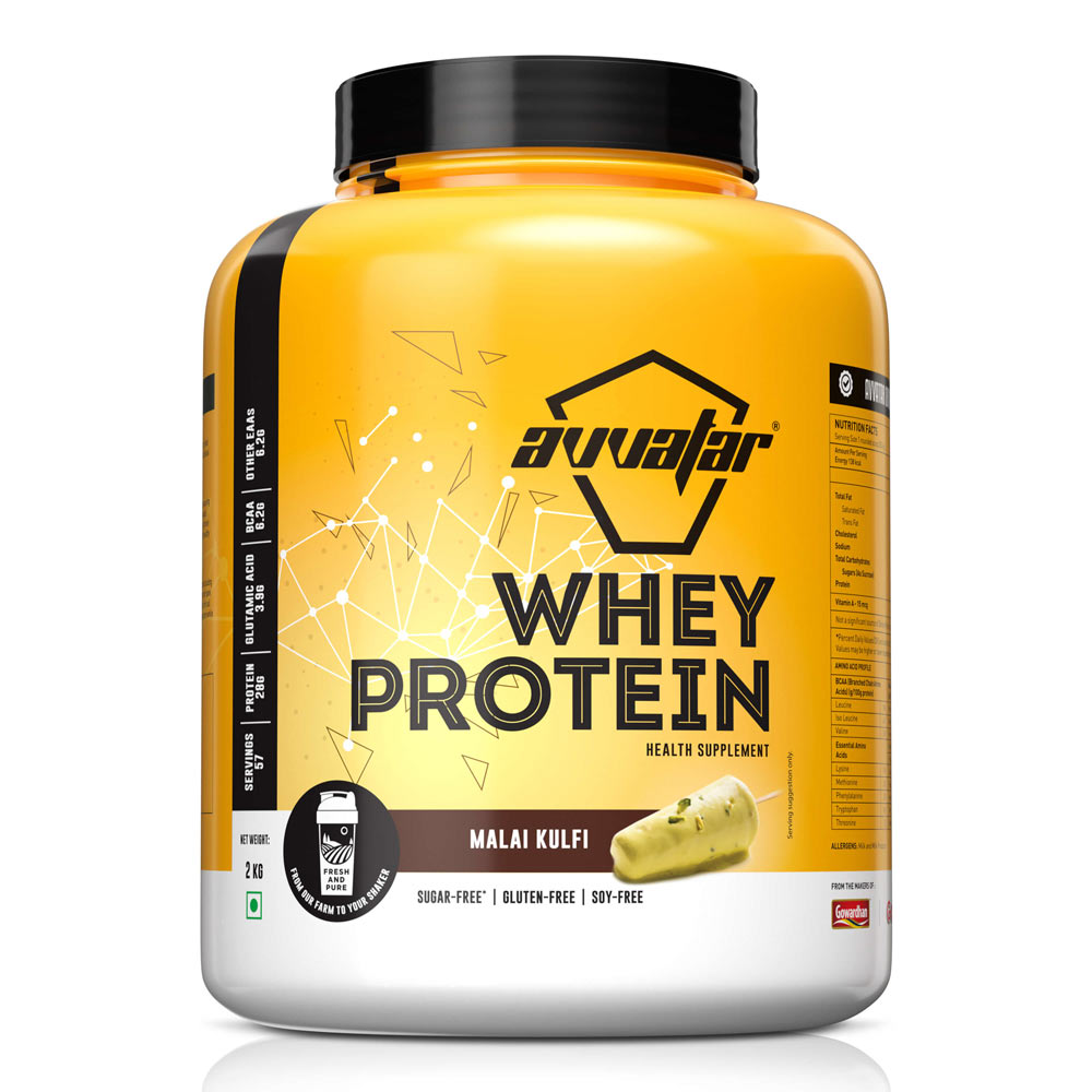 Avvatar Whey protein Malai Kulfi 2kg