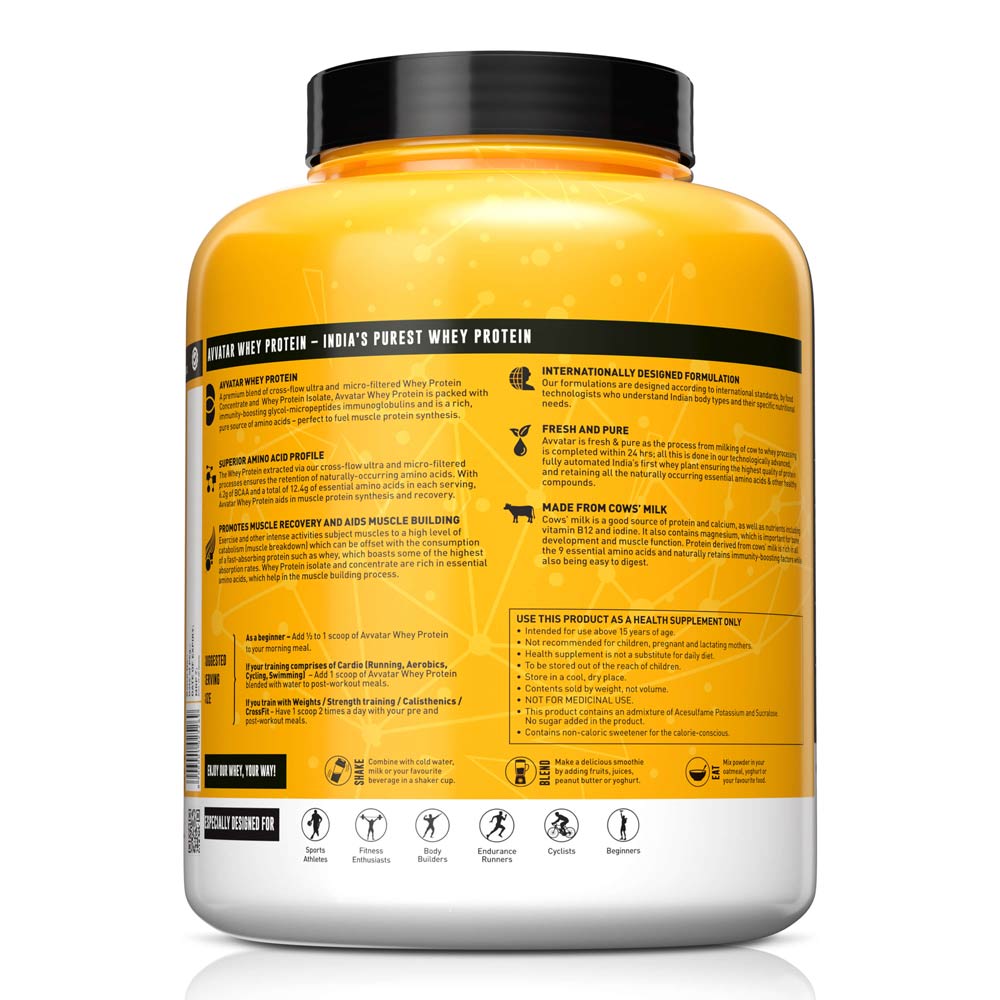 Avvatar Whey protein Malai Kulfi 2kg