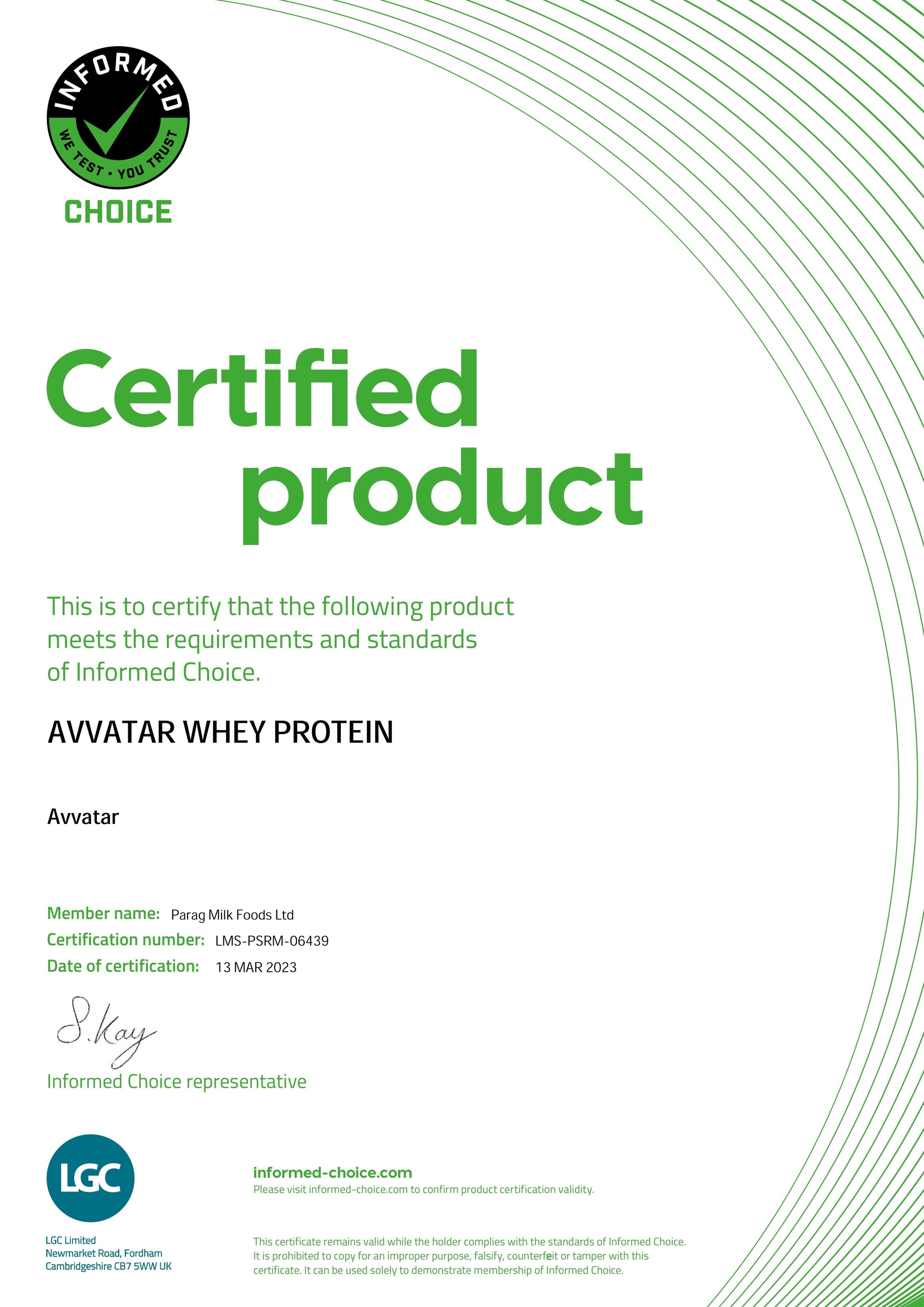 Avvatar Whey protein Malai Kulfi 2kg