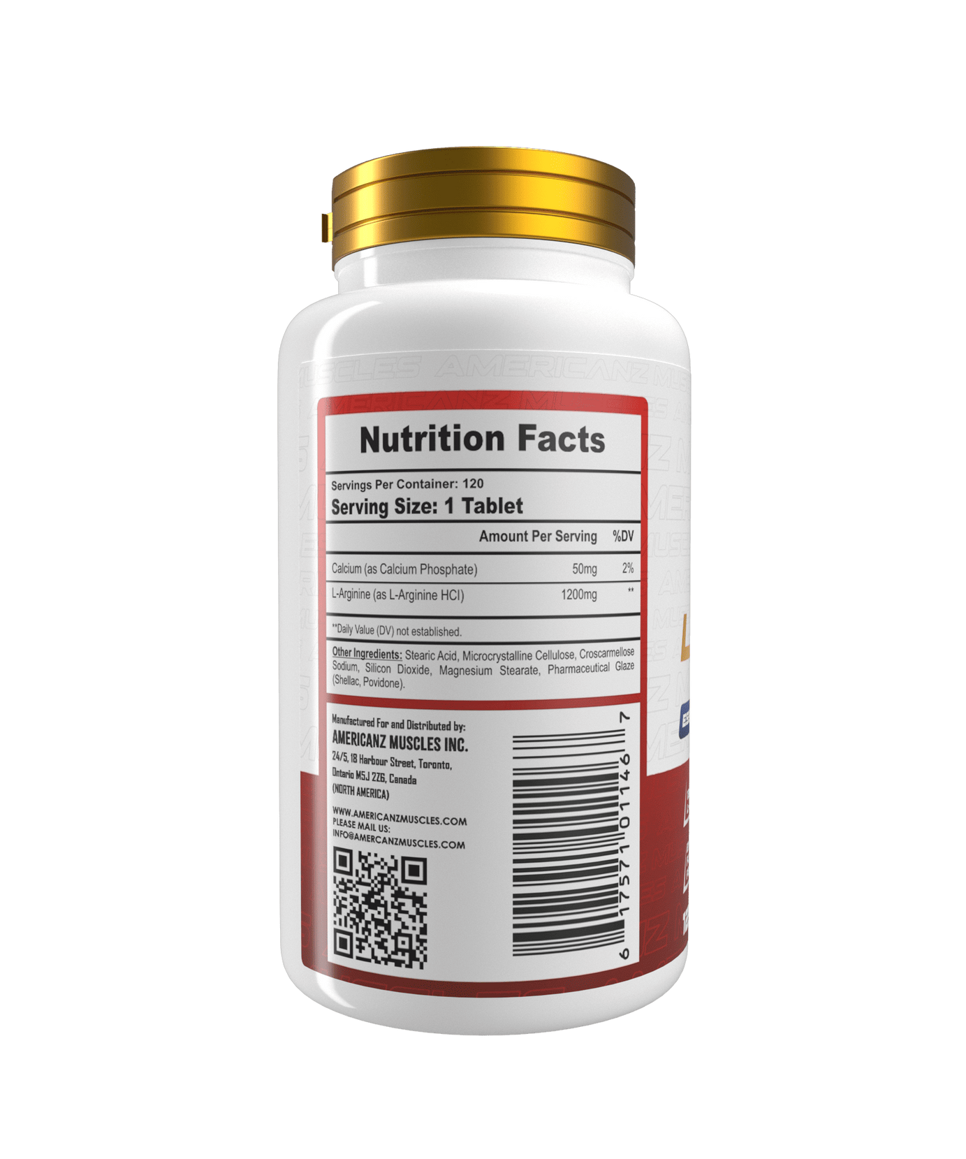 Americanz Muscles Professional L-arginine HCL