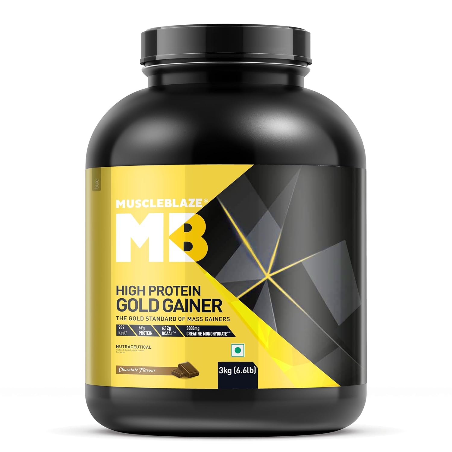 MuscleBlaze High Protein Gold Gainer 3kg