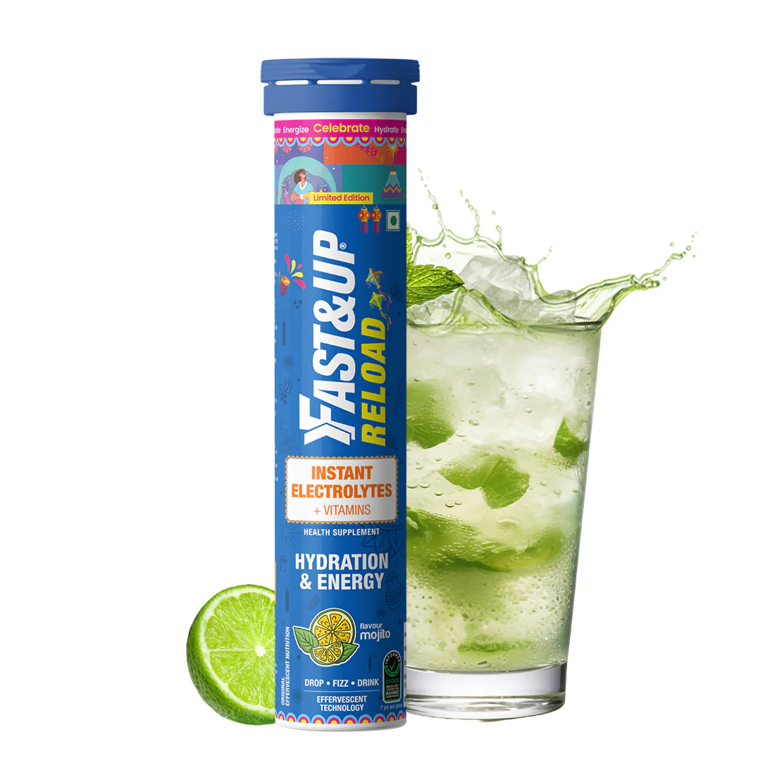 Fast&Up Reload Instant Electrolytes 20 Effervescent Tablets