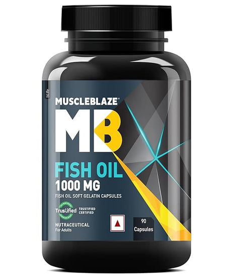 MuscleBlaze Fish Oil 1000mg