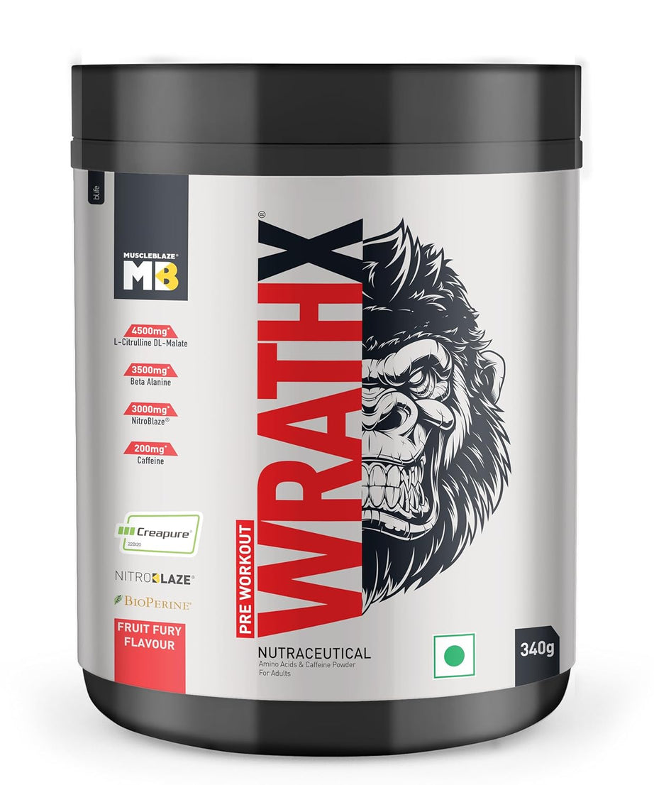 MuscleBlaze Wrath-X 340g