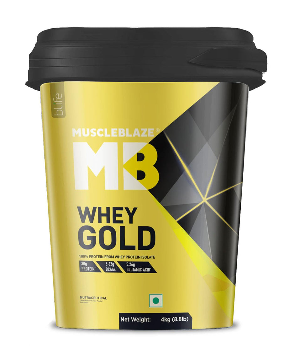 MuscleBlaze Whey Gold 4kg