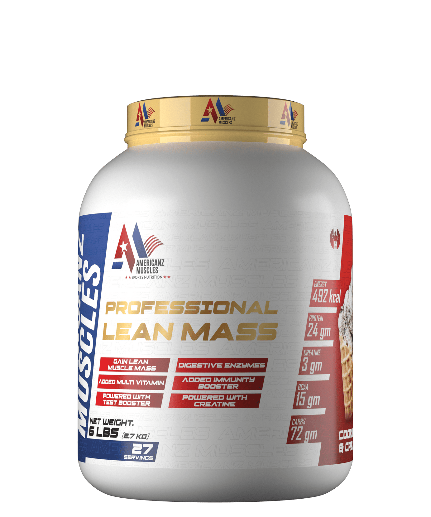 Americanz Muscles Professional Lean Mass 2.7kg