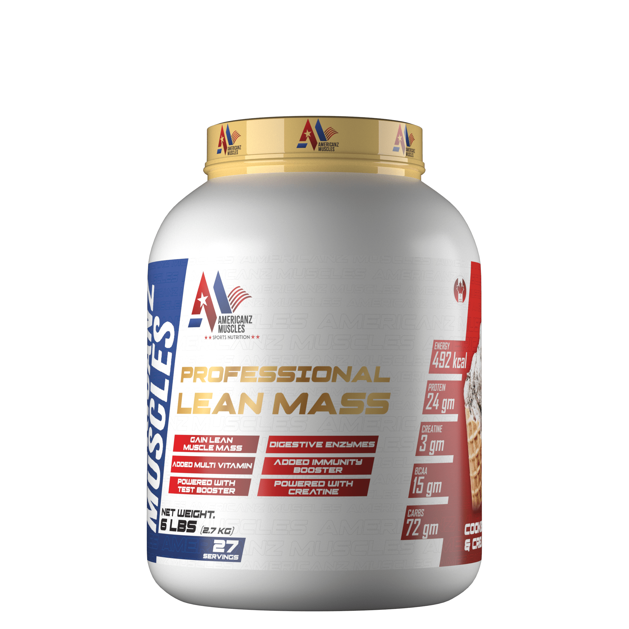 Americanz Muscles Professional Lean Mass 2.7kg