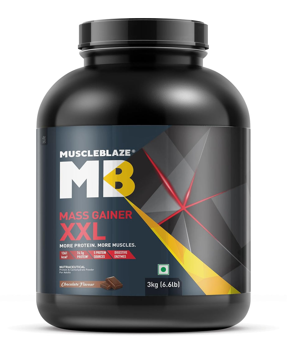 MuscleBlaze Mass Gainer XXL 3kg