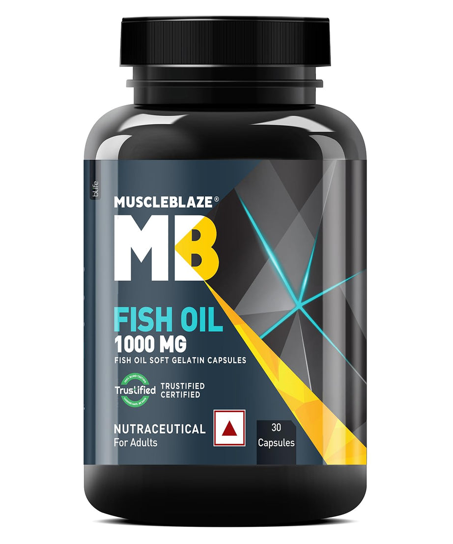 MuscleBlaze Fish Oil 1000mg