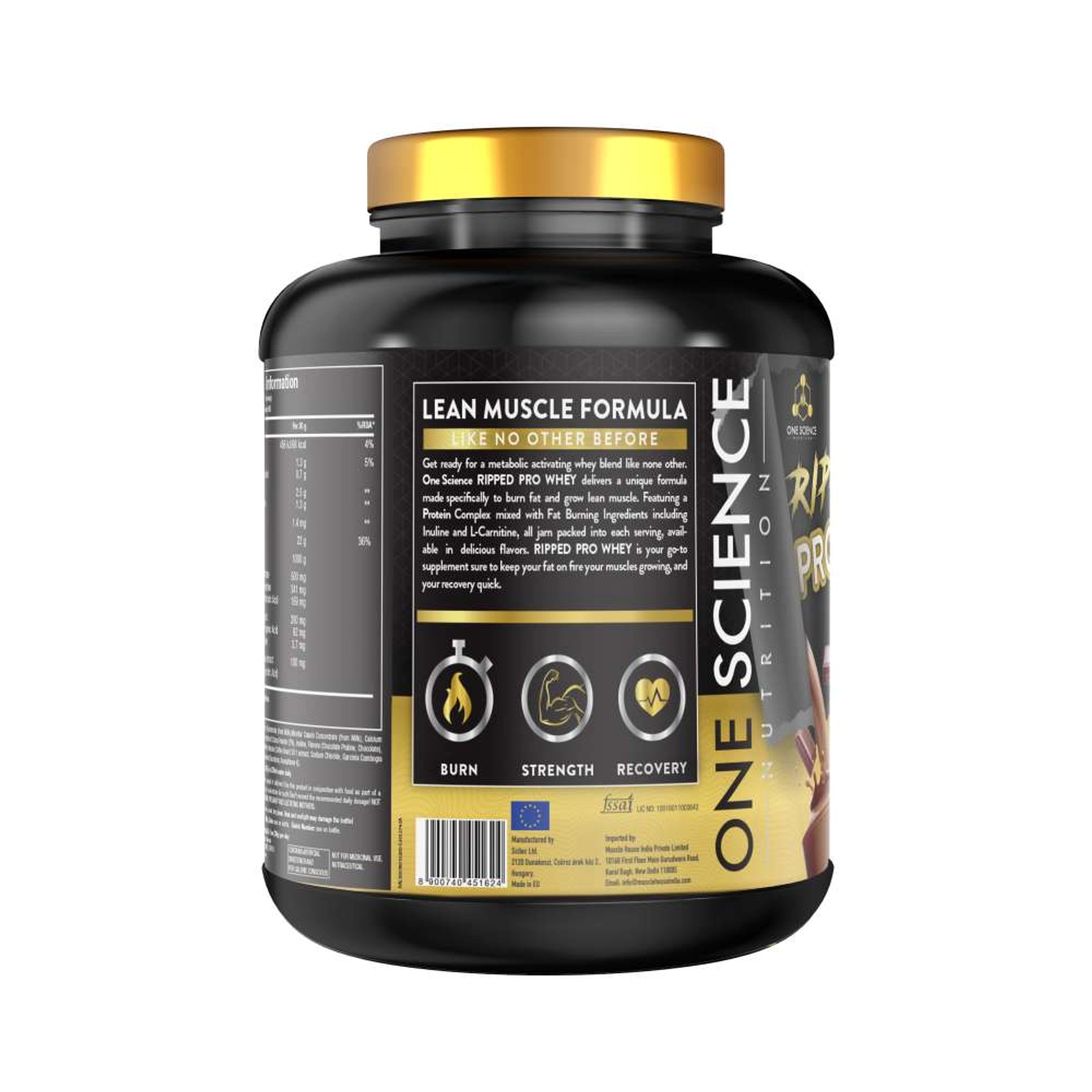 One Science Nutrition Ripped Professional whey 1.8kg