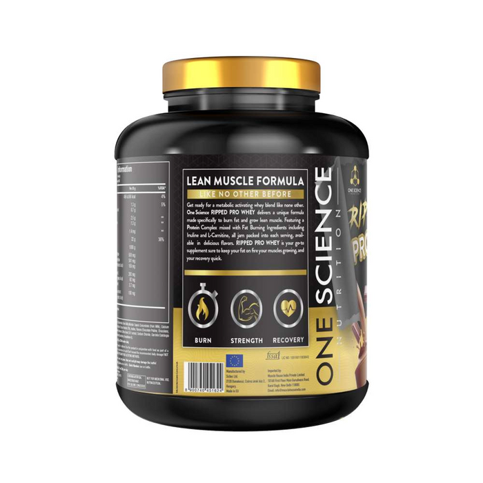 One Science Nutrition Ripped Professional whey 1.8kg