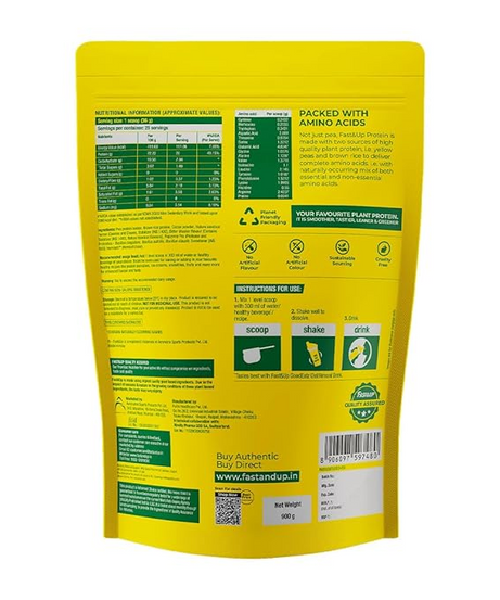Fast&Up 100% Plant Protein 925g