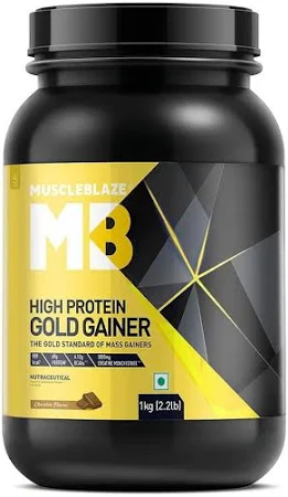 MuscleBlaze High Protein Gold Gainer 1kg