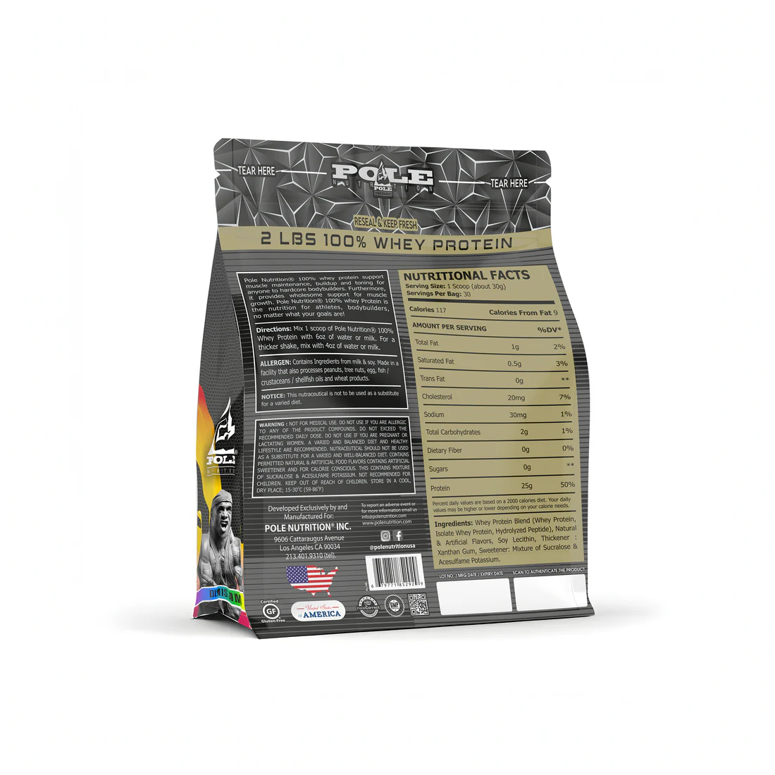 Pole nutrition Whey protein 907g