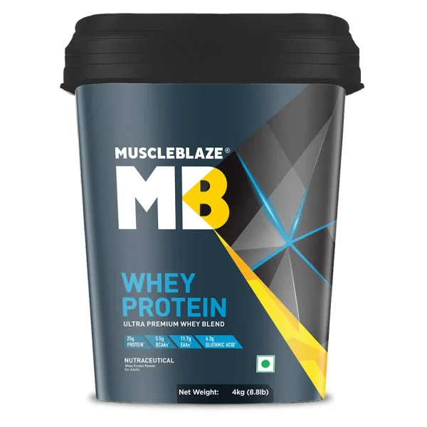 MuscleBlaze Whey Protein 4kg