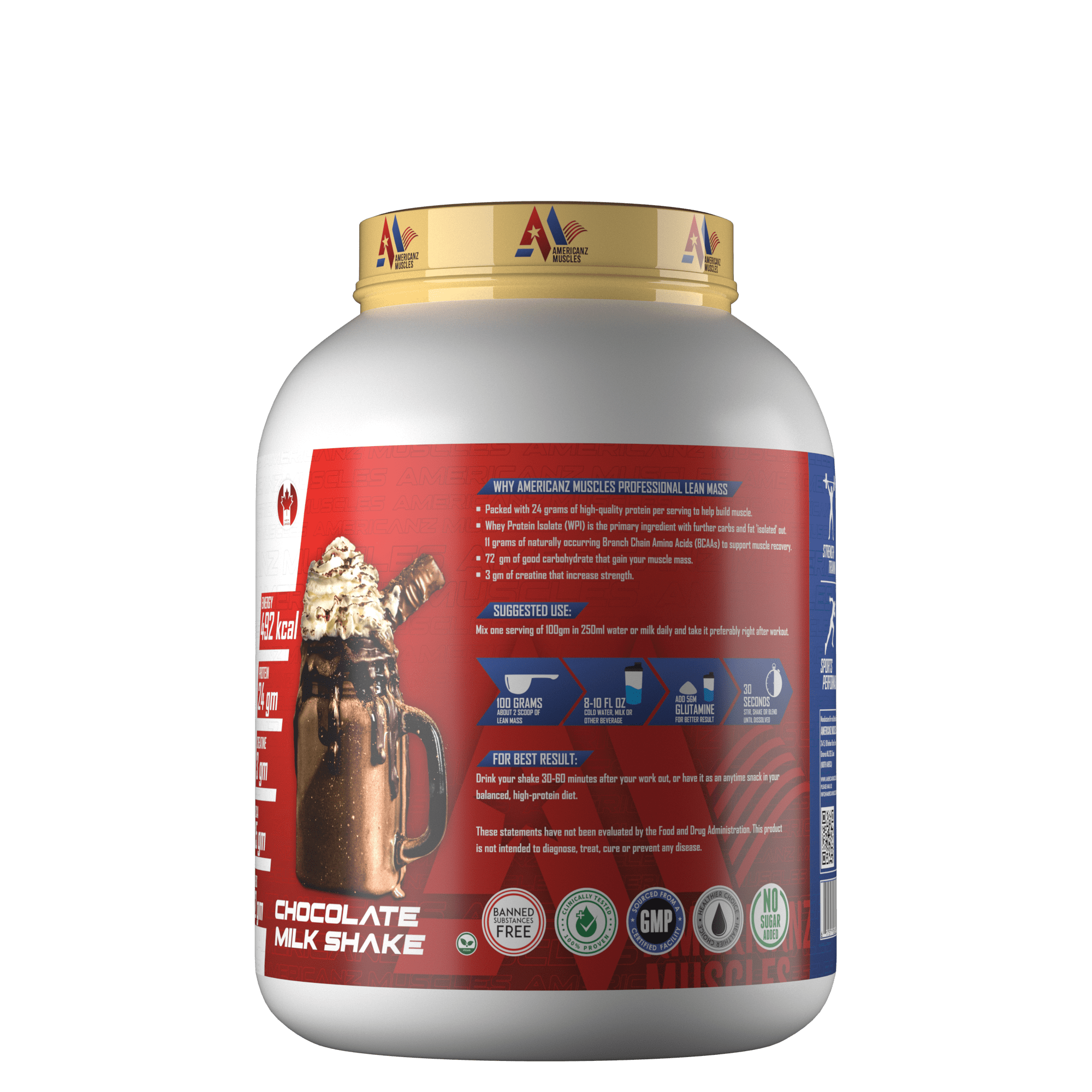 Americanz Muscles Professional Lean Mass 2.7kg