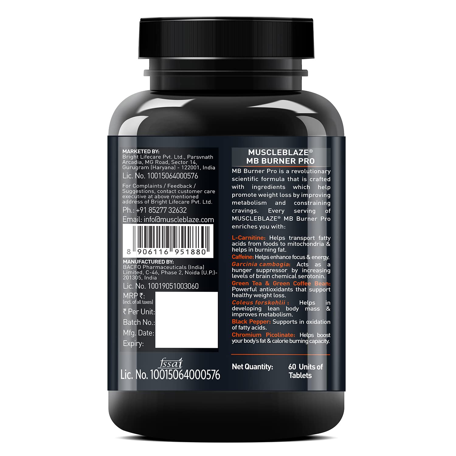 MuscleBlaze Burner Pro