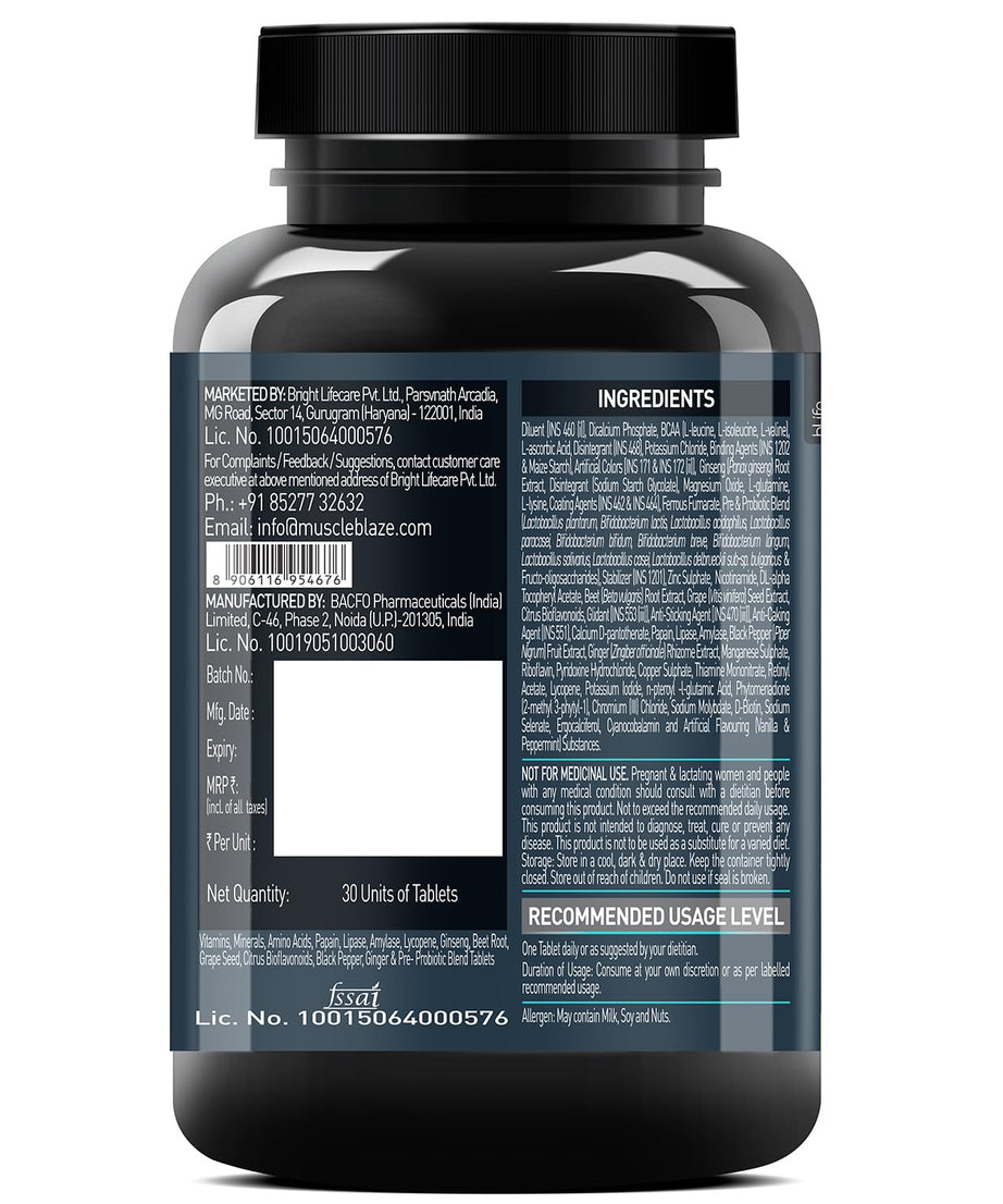 MuscleBlaze-VITE Daily Multivitamin