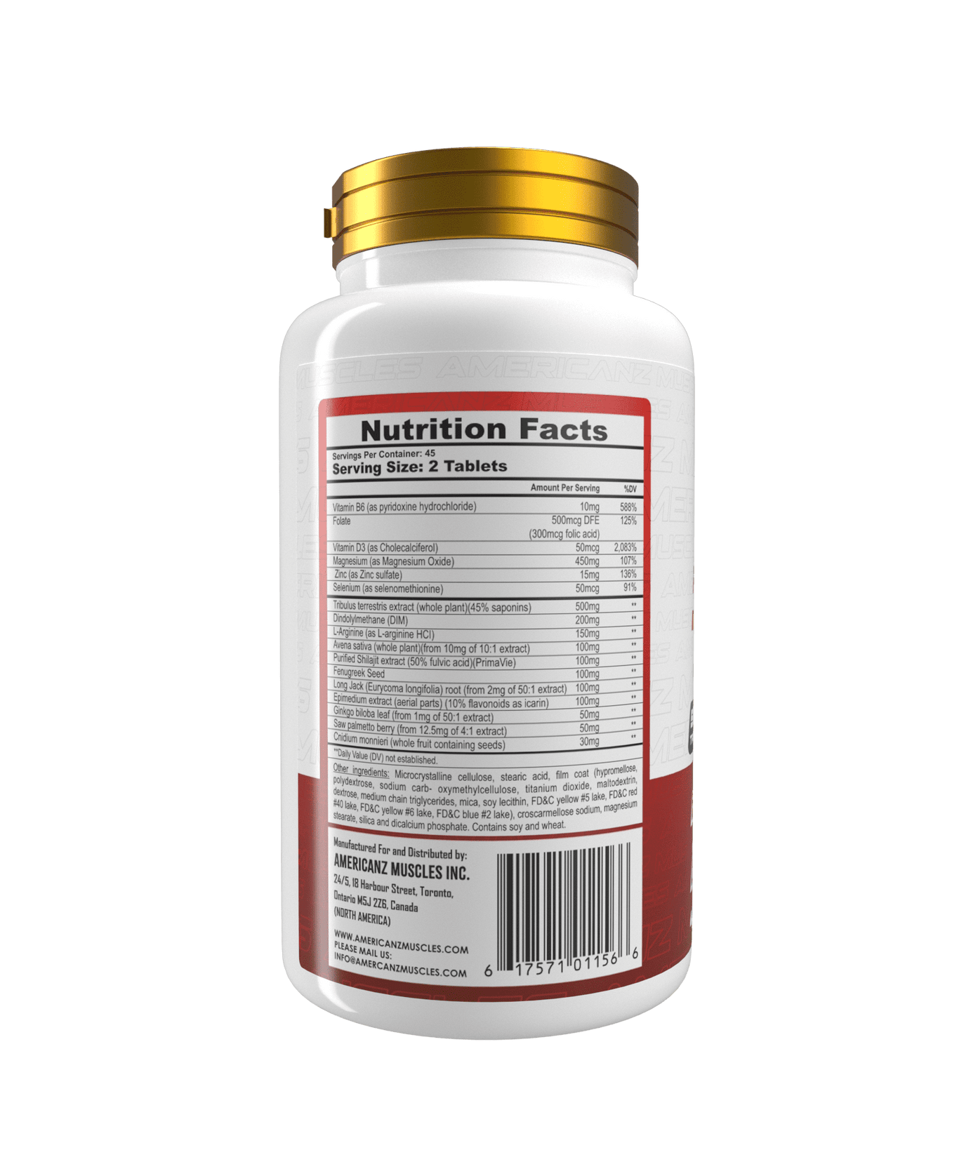 Americanz Muscles Professional Test Plus