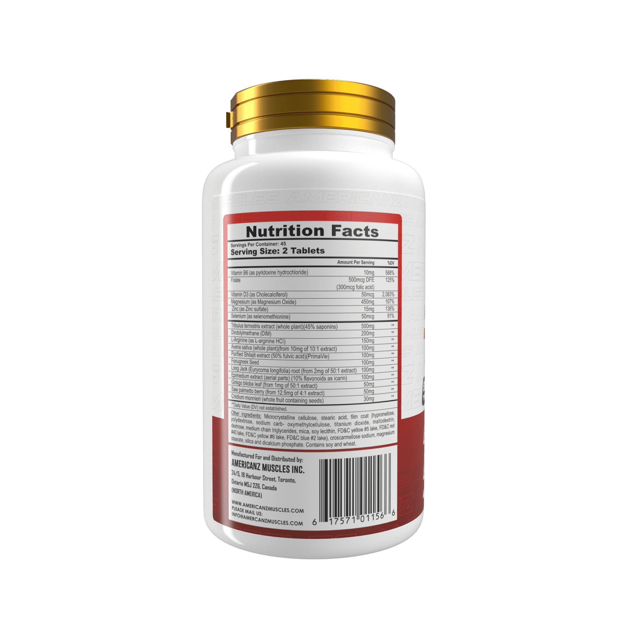 Americanz Muscles Professional Test Plus
