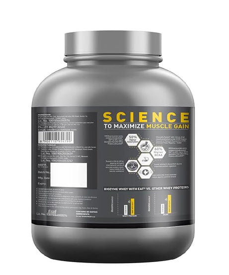 MuscleBlaze Biozyme Performance Whey 2kg