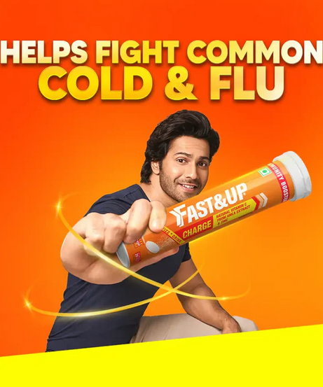 Fast&Up Immunity Booster Fizzy Orange
