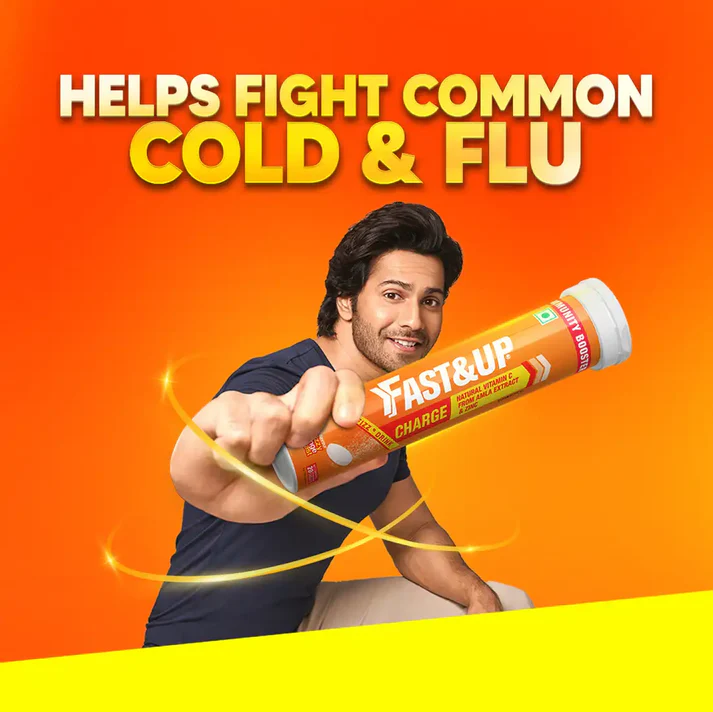 Fast&Up Immunity Booster Fizzy Orange