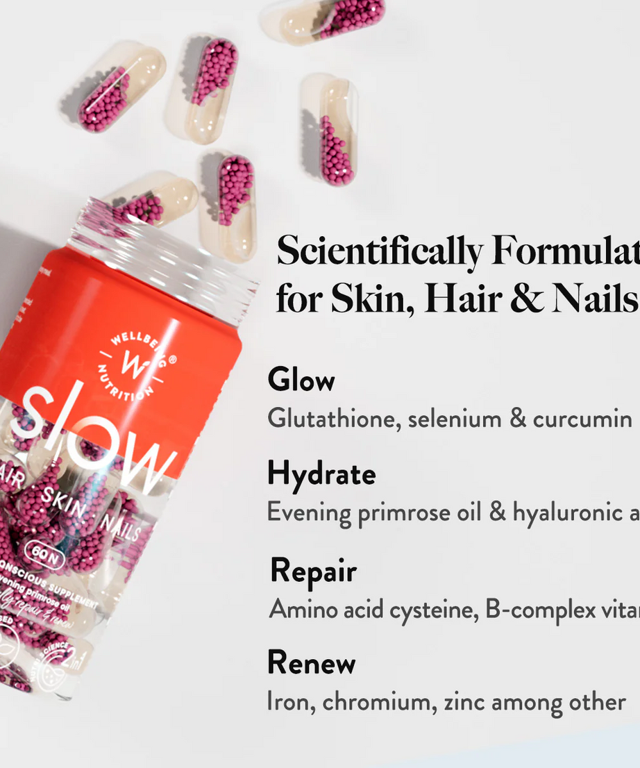 Wellbeing Nutrition Slow Hair-Skin-Nails