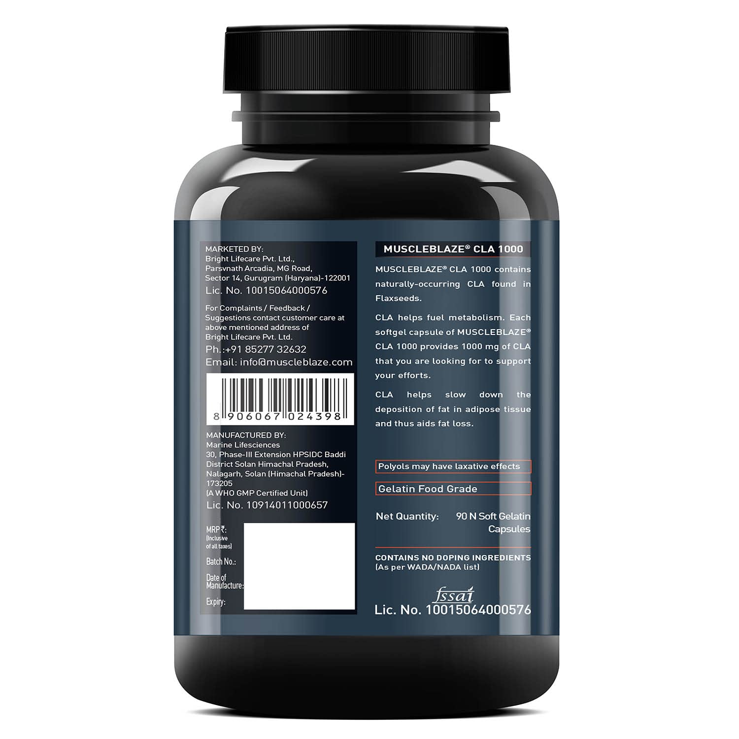 MuscleBlaze CLA 1000