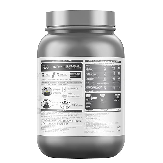 MuscleBlaze Biozyme Performance Whey 1kg