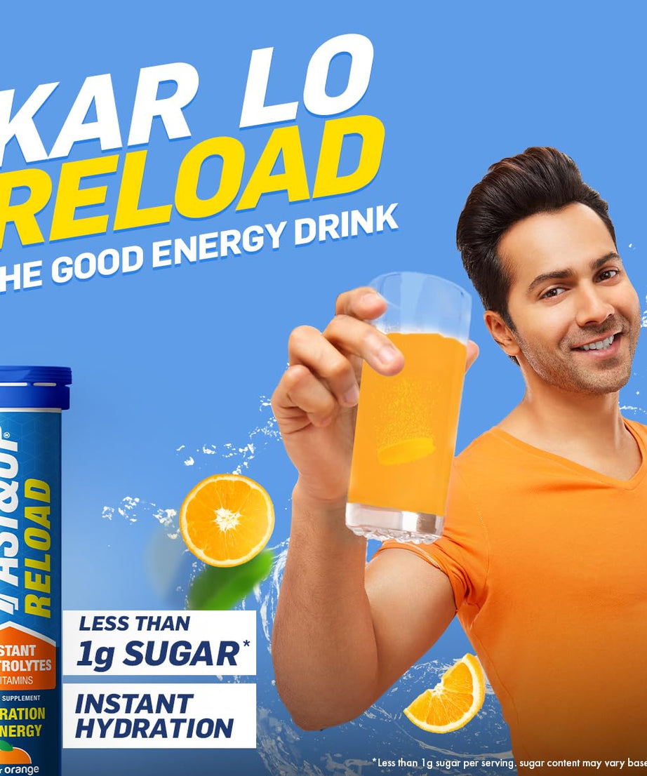 Fast&Up Reload Instant Electrolytes 20 Effervescent Tablets
