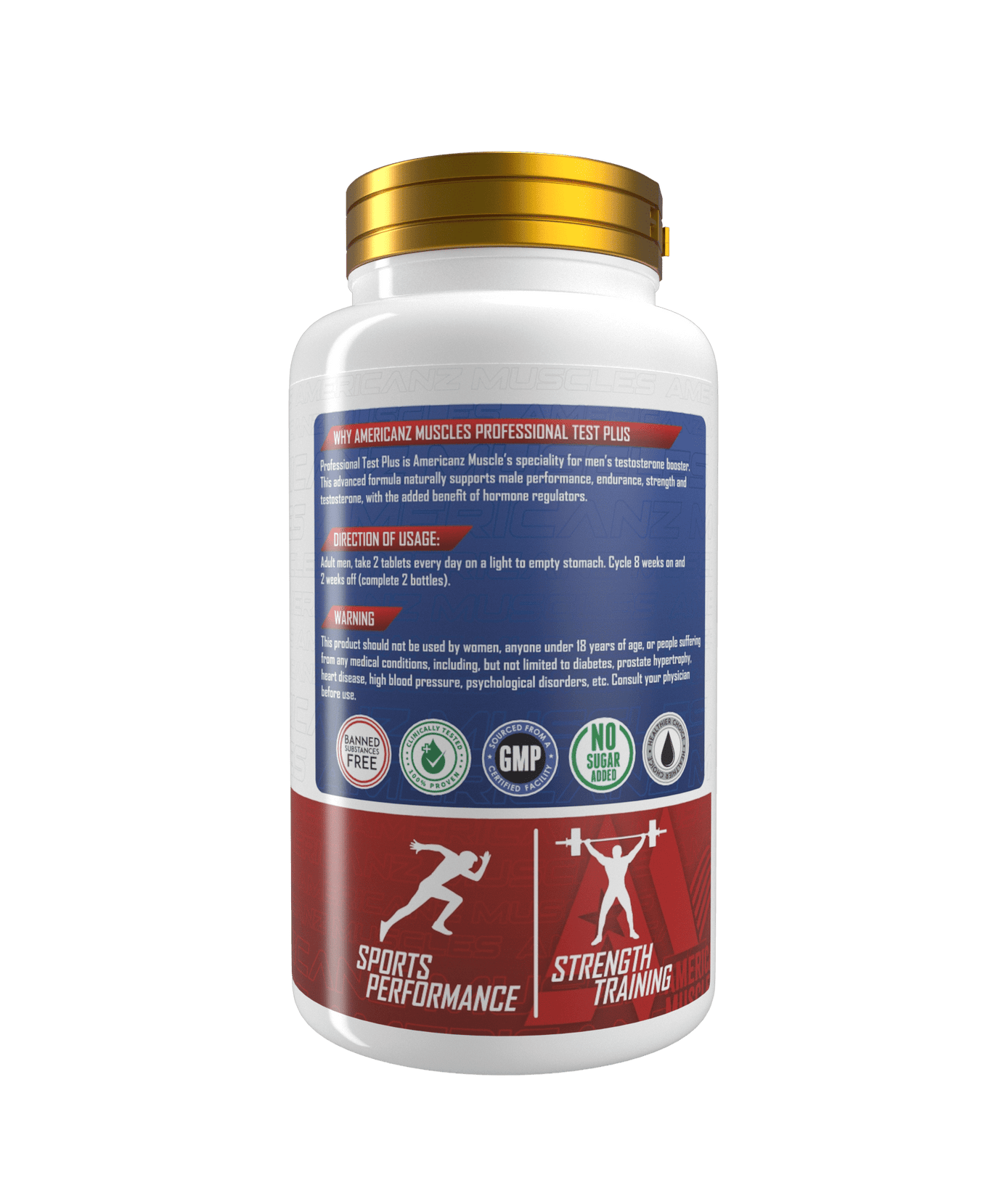Americanz Muscles Professional Test Plus