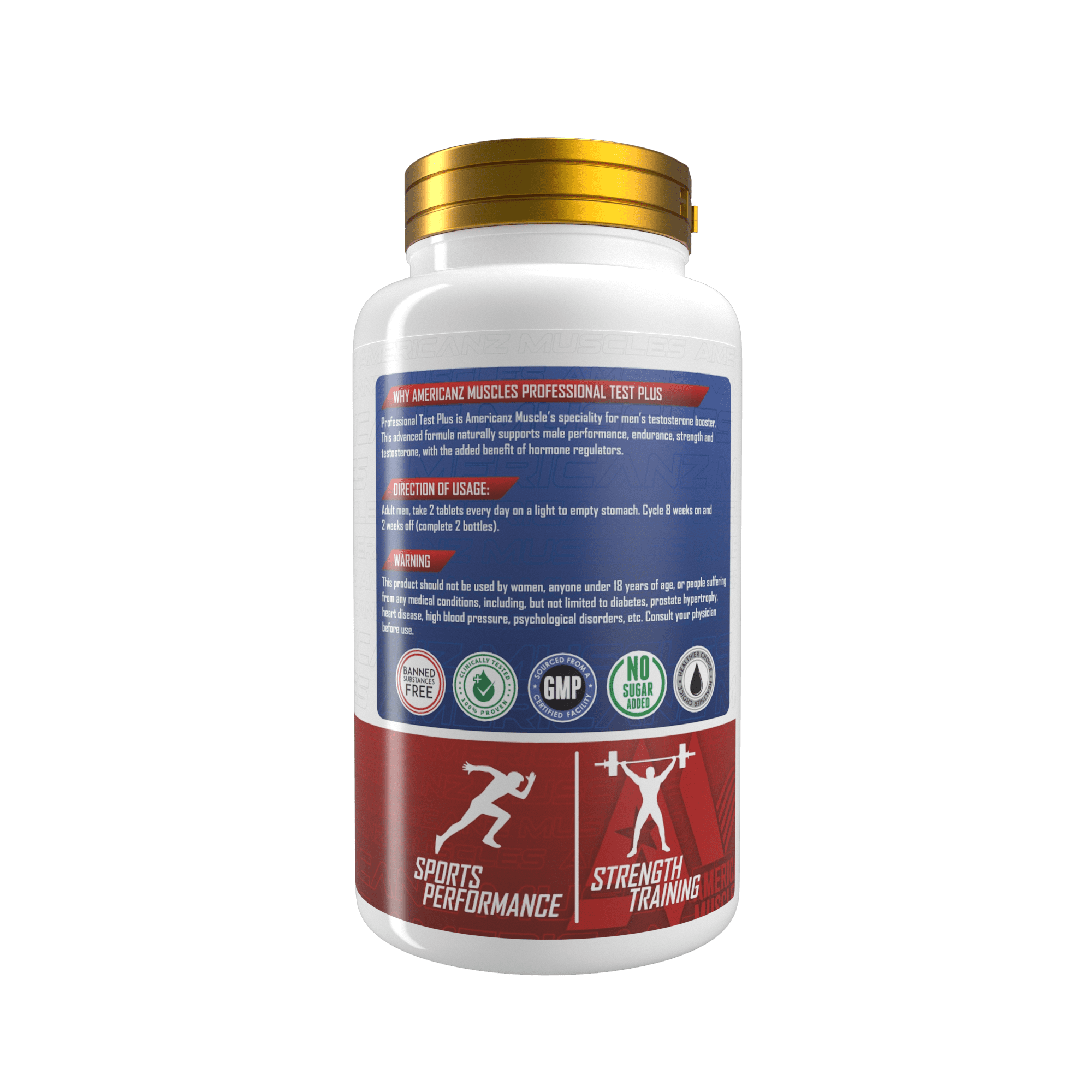 Americanz Muscles Professional Test Plus