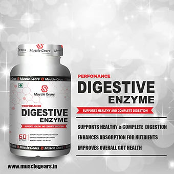 Muscle Gears Digestive Enzyme