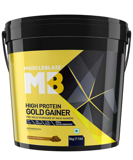 MuscleBlaze High Protein Gold Gainer 5kg