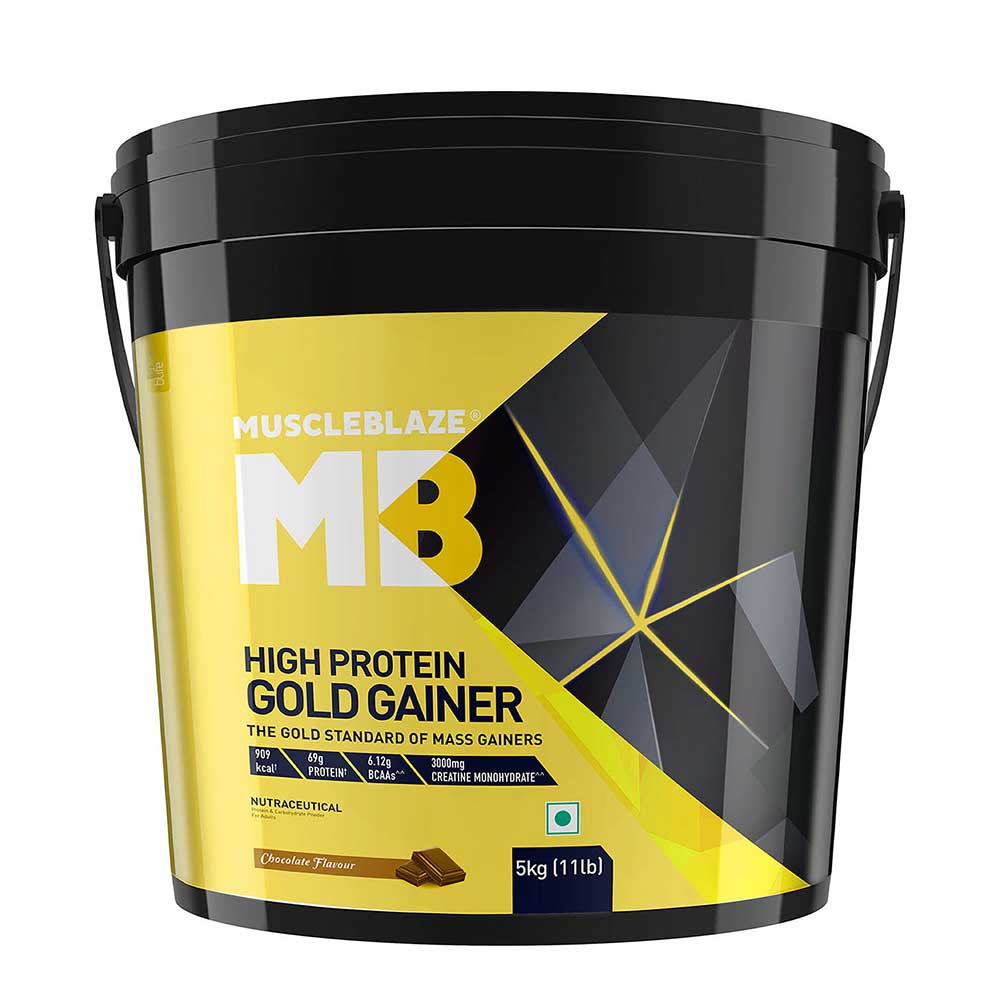 MuscleBlaze High Protein Gold Gainer 5kg